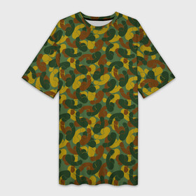 Платье-футболка 3D с принтом Бесстыдник (камуфляж) в Екатеринбурге,  |  | camouflage | love | military | playboy | для влюбленных | камуфляж | любовь | милитари | писюн | плейбой | половой орган | прикол | ст