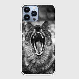 Чехол для iPhone 13 Pro Max с принтом Волчья пасть, зевает в Екатеринбурге,  |  | wolf | wolfs | волк | волка | волки | волчара | волчья | животные | звери | зевает | лес | оскал | пасть | природа
