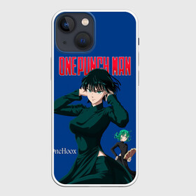 Чехол для iPhone 13 mini с принтом One Punch Man Госпожа Метель в Екатеринбурге,  |  | fubuki | fubukigumi | fubukisama | jigoku no fubuki | one punch man | one punchman | onepunchman | адская метель | аниме | ван панч мен | ванпанчмен | вьюга | госпожа метель | группировка метель | манга | фубуки | человек одинудар