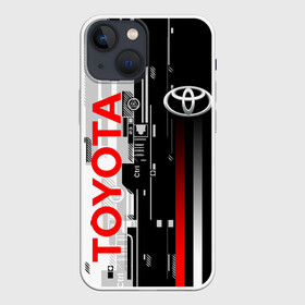 Чехол для iPhone 13 mini с принтом TOYOTA SORT   TOYOTA TECHNO в Екатеринбурге,  |  | camry | corolla | cyber | race | sport | techno | toyota | авто | автомобиль | камри | кибер | корола | красный | спорт | техно | тойота