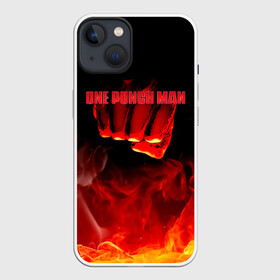 Чехол для iPhone 13 с принтом Кулак One Punch Man в огне в Екатеринбурге,  |  | hagemanto | one punch man | one punchman | onepunchman | saitama | sensei | аниме | ван панч мен | ванпанчмен | лысый плащ | манга | сайтама | сильнейший человек | учитель | человек одинудар | человек одного удара