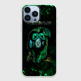 Чехол для iPhone 13 Pro Max с принтом Чернобылит   Chernobylite в Екатеринбурге,  |  | Тематика изображения на принте: chernobyl | chernobylite | зона отчуждения | игорь химинюк | игра чернобль | противогаз | чернобль | чернобылит | чернобыль игра