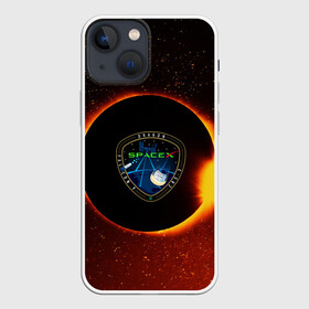 Чехол для iPhone 13 mini с принтом SPACE X сингулярность в Екатеринбурге,  |  | астрономия | галактика | горизонтсобытий | илонмаск | космос | марс | ракета | сингулярность | чёрнаядыра