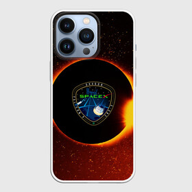 Чехол для iPhone 13 Pro с принтом SPACE X сингулярность в Екатеринбурге,  |  | астрономия | галактика | горизонтсобытий | илонмаск | космос | марс | ракета | сингулярность | чёрнаядыра