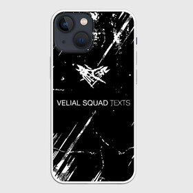 Чехол для iPhone 13 mini с принтом Velial Squad в Екатеринбурге,  |  | pharaoh | velial | velial squad | velialsquad | велиал сквад | глубина | реакция | рэп