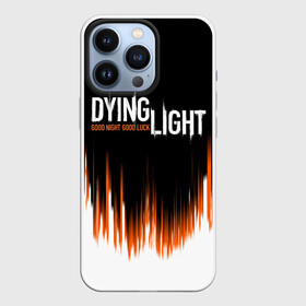 Чехол для iPhone 13 Pro с принтом DYING LIGHT GOOD NIGHT AND GOOD LUCK в Екатеринбурге,  |  | Тематика изображения на принте: dying light | dying light 2 | monsters | zombie | даинг лайт | зомби | монстры | харан