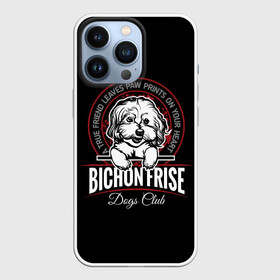 Чехол для iPhone 13 Pro с принтом Бишон Фризе (Bichon Frize) в Екатеринбурге,  |  | animal | bichon frize | bolognese | dog | french lapdog | lapdog | maltese | poodle | бишон фризе | болонка | болоньез | друг человека | живот | кинолог | кудрявая болонка | мальтезе | пёс | порода собак | пудель | собака