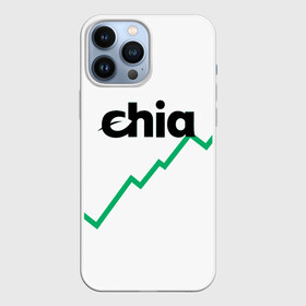 Чехол для iPhone 13 Pro Max с принтом Криптовалюта Чиа в Екатеринбурге,  |  | 2021 | 2022 | bitcoin | btc | chia | chia network | dogecoin | ethereum | ssd | xch | биткоин | в топе | в тренде | жёсткие диски | крипта | криптовалюта | майнинг | чиа