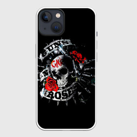 Чехол для iPhone 13 с принтом Ганз энд роузес в Екатеринбурге,  |  | alternative | guns n roses | metall | music | rock | альтернатива | ганс энд росес | металл | музыка | пушки и розы | рок