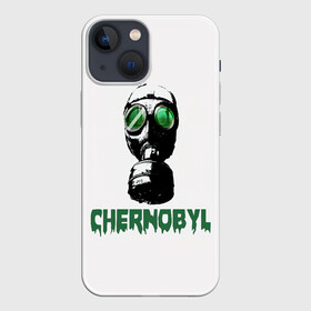 Чехол для iPhone 13 mini с принтом СИЗ chernobylite в Екатеринбурге,  |  | chernobyl | game | stalker | игра | отчуждения | радиация | сталкер | чаэс | чернобль | чернобыль