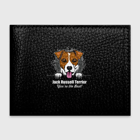 Обложка для студенческого билета с принтом Джек Рассел Терьер (Jack Russell Terrier) в Екатеринбурге, натуральная кожа | Размер: 11*8 см; Печать на всей внешней стороне | animal | dog terrier | jack russell terrier | год собаки | джек рассел терьер | друг человека | животное | зверь | кинолог | охотничья собака | пёс | пёсик | собака джек рассел терьер | собаковод | терьер