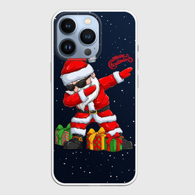 Чехол для iPhone 13 Pro с принтом SANTA DABBING в Екатеринбурге,  |  | christmas | dab | dabbing | santa | дед мороз | елка | зима | новый год | подарок | рождество | санта | снег | снегурочка | снежинка