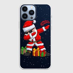 Чехол для iPhone 13 Pro Max с принтом SANTA DABBING в Екатеринбурге,  |  | christmas | dab | dabbing | santa | дед мороз | елка | зима | новый год | подарок | рождество | санта | снег | снегурочка | снежинка