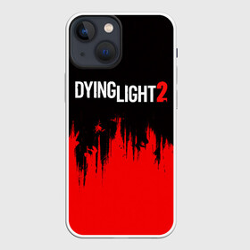 Чехол для iPhone 13 mini с принтом DYING LIGHT RED ALERT ZOMBIE в Екатеринбурге,  |  | Тематика изображения на принте: apocalypsis | dying light | dying light 2 | dying light the following | haran | horror | kyle craig | monsters | survivor | zombie | апокалипсис | выживалка | даинг лайт | зомби | кайл крейн | монстры | харан