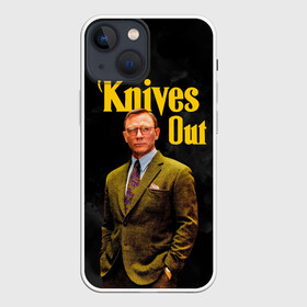 Чехол для iPhone 13 mini с принтом Достать ножи   Knives Out в Екатеринбурге,  |  | benoit blanc | daniel craig | knives out | rian johnson | бенуа блан | детектив | достать ножи | дэниел крейг | райан джонсон