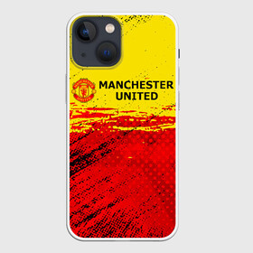 Чехол для iPhone 13 mini с принтом Manchester United: Дьяволы. в Екатеринбурге,  |  | fc | fcmu | football | football club | manchester united | red devils | sport | красные дьяволы | манчестер юнайтед | спорт | фк | фкмю | футбол | футбольный клуб