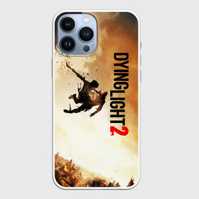 Чехол для iPhone 13 Pro Max с принтом DYING LIGHT 2 НОВЫЙ МИР в Екатеринбурге,  |  | Тематика изображения на принте: apocalypsis | dying light | dying light 2 | dying light the following | haran | horror | kyle craig | monsters | survivor | zombie | апокалипсис | выживалка | даинг лайт | зомби | кайл крейн | монстры | харан