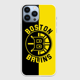 Чехол для iPhone 13 Pro Max с принтом Boston Bruins, Бостон Брюинз в Екатеринбурге,  |  | boston | boston bruins | bruins | hockey | nhl | usa | бостон | бостон брюинз | нхл | спорт | сша | хоккей | шайба