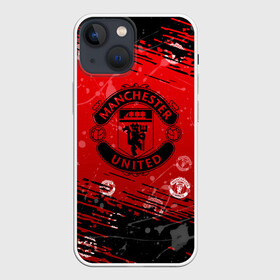 Чехол для iPhone 13 mini с принтом Manchester United: Возвращения Ronaldo. в Екатеринбурге,  |  | fc | fcmu | football | football club | manchester united | red devils | sport | красные дьяволы | манчестер юнайтед | спорт | фк | фкмю | футбол | футбольный клуб