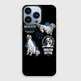 Чехол для iPhone 13 Pro с принтом Английский Сеттер (English Setter) в Екатеринбурге,  |  | animal | dog | english setter | hunting dog | setter | английский сеттер | год собаки | друг человека | животное | зверь | кинолог | легавая | охотничья собака | пёс | порода собак | сеттер | собака