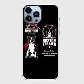 Чехол для iPhone 13 Pro Max с принтом Бостон Терьер (Boston Terrier) в Екатеринбурге,  |  | a | boston terrier | bull terrier | bulldog | dog | terrier | бостон терьер | бостонский терьер | бульдог | бультерьер | год собаки | друг человека | животное | зверь | ищейка | кинолог | кость | пёс | собака бостон терьер