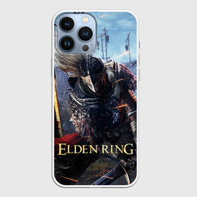 Чехол для iPhone 13 Pro Max с принтом Elden Ring (игра) в Екатеринбурге,  |  | action rpg | elden ring | lands between | souls | tarnished | великие руны | джордж мартин | древнее кольцо | игра | миядзаки | потускневший | фэнтези