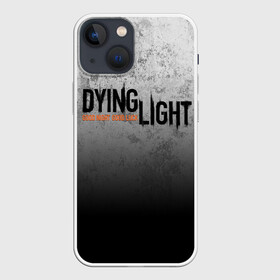 Чехол для iPhone 13 mini с принтом DYING LIGHT ТРЕЩИНЫ | GOOD NIGHT AND GOOD LUCK в Екатеринбурге,  |  | Тематика изображения на принте: apocalypsis | dying light | dying light 2 | dying light the following | haran | horror | kyle craig | monsters | survivor | zombie | апокалипсис | выживалка | даинг лайт | зомби | кайл крейн | монстры | харан