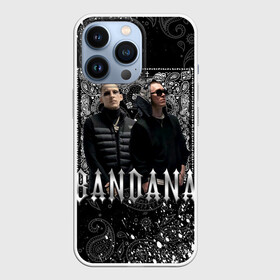 Чехол для iPhone 13 Pro с принтом BANDANA 1 в Екатеринбурге,  |  | Тематика изображения на принте: bandana | bbt | big baby tape | kizaru | rap | trap | бандана | ббт | биг бейби тейп | кизару | реп | треп