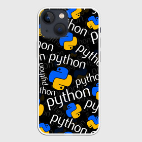 Чехол для iPhone 13 mini с принтом PYTHON   ПАЙТОН   ПИТОН   УЗОР в Екатеринбурге,  |  | big data | hacker | it | pattern | python | snake | айти | база данных | взлом | змея | искусственный интелект | кодер | нейросети | пайтон | питон | прогер | программирование | программист | разработчик | узор | хакер