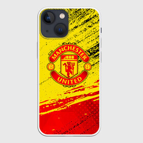 Чехол для iPhone 13 mini с принтом Manchester United Футбольный клуб. в Екатеринбурге,  |  | fc | fcmu | football | football club | manchester united | red devils | sport | красные дьяволы | манчестер юнайтед | фк | фкмю | футбол | футбольный клуб