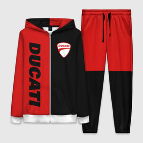 Женский костюм 3D с принтом DUCATI BLACK RED BACKGROUND в Екатеринбурге,  |  | ducati | italy | moto | motocycle | racing | sport | дукати | италия | мото | мотоспорт | мотоцикл | рейсинг | спорт