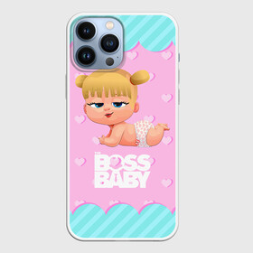 Чехол для iPhone 13 Pro Max с принтом Baby boss girl в Екатеринбурге,  |  | Тематика изображения на принте: baby | boss | boss baby | босс | босс молокосос | маленький босс | малыш | мальчик | молокосос | ребенок