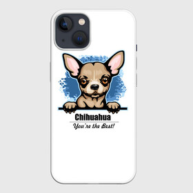 Чехол для iPhone 13 с принтом Собачка Чихуахуа в Екатеринбурге,  |  | animal | chihuahua | dog | год собаки | друг человека | животное | зверь | карликовая собачка | карманная собачка | кинолог | маленькая собака | пёс | пёсик | собака чихуахуа | собаковод | четвероногий