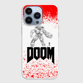 Чехол для iPhone 13 Pro с принтом BOSS | FAN ART в Екатеринбурге,  |  | cyber demon | cyberdemon | demons | devil | doom | doom eternal | doom slayer | hell | ад | демон | демоны | дум | кибер демон | кибердемон