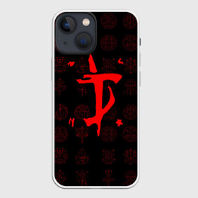 Чехол для iPhone 13 mini с принтом Символ палача рока | Doom в Екатеринбурге,  |  | doom | doom eternal | doom slayer | rune | runes | runes doom | дум | палач рока | руна | руны | символ | символы