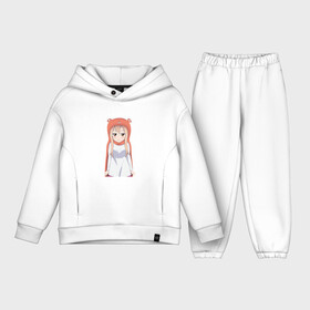 Детский костюм хлопок Oversize с принтом Недовольная Умару в Екатеринбурге,  |  | umaru chan | моя двуличная сестренка | моя двуличная сестренка умару | умару чан в пижаме | хомяк умару чан