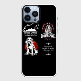 Чехол для iPhone 13 Pro Max с принтом Собака Кокер Спаниель в Екатеринбурге,  |  | cocker spaniel | dog spaniel | k | английский спаниель | год собаки | друг человека | животное | зверь | кавалер спаниель | кинг чарльз спаниель | кинолог | кокер спаниель | охотничья собака | пёс