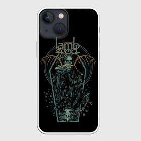 Чехол для iPhone 13 mini с принтом Dead bird в Екатеринбурге,  |  | alternative | lamb of god | log | metall | music | rock | альтернатива | ламб оф гад | ламб оф год | металл | музыка | рок