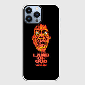 Чехол для iPhone 13 Pro Max с принтом Scary zombie LOG в Екатеринбурге,  |  | Тематика изображения на принте: alternative | lamb of god | log | metall | music | rock | альтернатива | ламб оф гад | ламб оф год | металл | музыка | рок