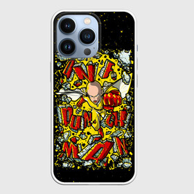 Чехол для iPhone 13 Pro с принтом Сайта пробивает стену One Punch Man в Екатеринбурге,  |  | hagemanto | one punch man | one punchman | onepunchman | saitama | sensei | аниме | ван панч мен | ванпанчмен | лысый плащ | манга | сайтама | сильнейший человек | учитель | человек одинудар | человек одного удара