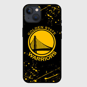 Чехол для iPhone 13 с принтом GOLDEN STATE WARRIORS , БРЫЗГИ КРАСОК в Екатеринбурге,  |  | golden state | golden state warriors | gsw | nba | usa | америка | голден стэйт уорриорз | гсв | нба | сша