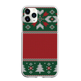 Чехол для iPhone 11 Pro матовый с принтом Knitted Christmas Pattern в Екатеринбурге, Силикон |  | background | christmas | holiday | knitted | knitted pattern | pattern | trees | winter | вязаный | вязаный узор | елки | зима | праздник | рождество | узор | фон