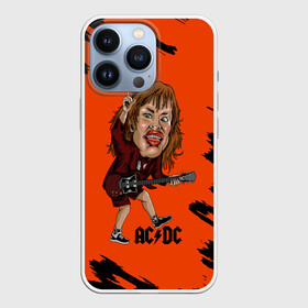 Чехол для iPhone 13 Pro с принтом Шарж Ангус Янг AC DC в Екатеринбурге,  |  | Тематика изображения на принте: ac dc | acdc | angus young | австралийская | ангус янг | ас дс | асдс | блюз | карикатура | метал | молния | музыка | рок группа | рокнролл | хард | хардрок