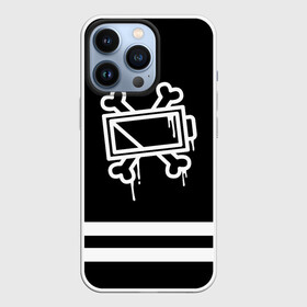 Чехол для iPhone 13 Pro с принтом Murder Drones (кофта Узи) в Екатеринбурге,  |  | Тематика изображения на принте: murder drones | serial designation n | uzi | дроны | мультфильм | роботы | серийный номер н | узи
