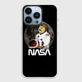 Чехол для iPhone 13 Pro с принтом Доги Космонавт (Мем Наса) Doge в Екатеринбурге,  |  | doge | earth | mars | meme | moon | nasa | space | star | usa | америка | гагарин | доги | животные | звезда | земля | корги | космонавт | космос | луна | марс | мем | наса | планета | прикол | собака | сша | флаг