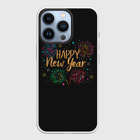 Чехол для iPhone 13 Pro с принтом Fireworks Explosinons. Happy New Year в Екатеринбурге,  |  | 2022 | 22 | claps | explosion | fireworks | happy | new | paint | rain | salute | snow | year | взрыв | год | дождик | краски | новый | салюта | снег | фейерверк | хлопки