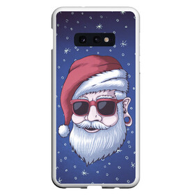 Чехол для Samsung S10E с принтом САНТА ХИПСТЕР | SANTA HIPSTER в Екатеринбурге, Силикон | Область печати: задняя сторона чехла, без боковых панелей | Тематика изображения на принте: 2022 | bad | christmas | cold | dab | dub | hipster | klaus | merry | new | santa | snow | winter | year | год | даб | зима | клаус | мороз | новый | рождество | санта | снег | тигр | тигра | хипстер | холод