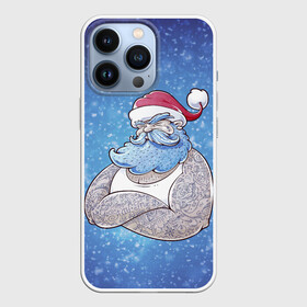 Чехол для iPhone 13 Pro с принтом BAD SANTA | ПЛОХОЙ САНТА в Екатеринбурге,  |  | 2022 | bad | christmas | cold | hipster | klaus | merry | new | santa | snow | winter | year | год | дед | зима | клаус | мороз | новый | рождество | санта | снег | хипстер | холод