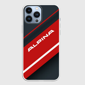 Чехол для iPhone 13 Pro Max с принтом Alpina Sport Лого | Эмблема (+спина) в Екатеринбурге,  |  | alpina | alpina burkard bovensiepen | auto | autosport | bmw | bmw alpina | car | logo | автомобиль | автоспорт | алпина | альпина | бренд | лого | логотип | эмблема