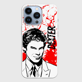 Чехол для iPhone 13 Pro с принтом ДЕКСТЕР   НОВАЯ КРОВЬ   АРТ в Екатеринбурге,  |  | art | dexter | logo | netflix | new blood | актеры | арт | декстер | кровь | лого | нетфликс | новая кровь | сезон | сериал